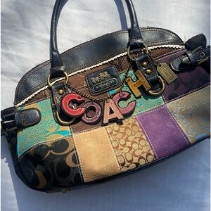 Vintage Y2K Coach leather bag RARE